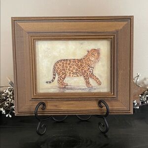 Vintage Pier 1 Alexandra Churchill 'Out of Africa' Art Print - 8.5x10.5 Frame